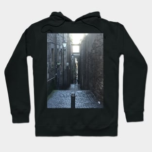 A street scene in Edinburgh, Scotland Hoodie